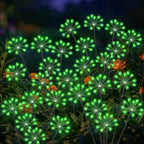 Solar Garden Lights Outdoor, Upgraded Solar Swaying Starburst Light Waterproof with 2 Modes, Solar Fairy Firework Lights for Yard Patio Pathway Flowerbed Balcony Garden Decoration (Green, 4 Pack) by AYwyYjCh