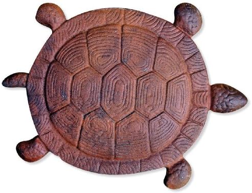 Sunset Vista Designs Cast Iron Turtle Garden Stepping Stone, 13-Inch long by Unknown