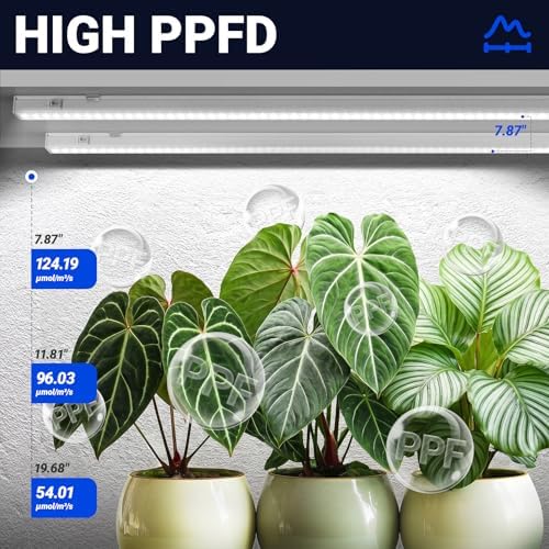 Barrina T5 Grow Lights, 3FT 128W (8 X 16W), 5000K Grow Lamp, 8 Packs, White - Image 3