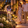Moon Butterfly Garden Stake Light with Crystal Pendant，#A 1PC by Unknown
