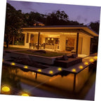 Alasum 4pcs Solar-Powered Lawn Lamp LED Ground Light for Garden Paths - Image 3
