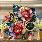 Peonies Acrylic Suncatcher - Image 4
