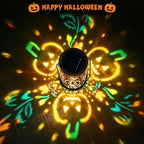 Halloween Decorations Outdoor, Waterproof Solar Pumpkin Lanterns, Hanging Solar Lights Metal Garden Decor for Halloween Party Yard Patio Backyard Porch - Image 6
