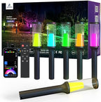 APPECK Pathway Lights,RGBCW Walkway Lights with APP Control,4 Pack by APPECK