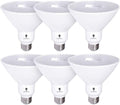 6 Pack High Power Outdoor PAR38 17W 170Watt Equivalent 1700 Lumens LED Dimmable Flood Light Bulb Waterproof E26 4000K Cool White LED Flood Light Bulbs Security Backyard Garage Led Spotlight Bulbs by BluexBulbs
