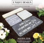 Pavilion – Bless All Those Who Step Inside Our Home – 16” Indoor Outdoor Weatherproof Decorative Garden Stepping Stone Religious Housewarming Gift - Image 4