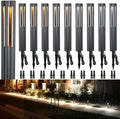 LEONLITE 10-Pack 3W 5CCT LED Low Voltage Path Lights Aluminum Black by LEONLITE