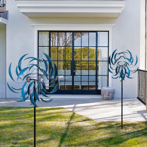 Stargarden Wind Spinners Outdoor -Metal Large Kinetic Wind Spinners - Image 4
