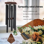 ASTARIN Personalized Name Memorial Wind Chimes, Sympathy Gift for Loss of Lover Mom Dad, Bereavement Deep Tone Wind Chimes for Outside in Memory Gift, Decor Outdoor Garden Patio - Image 4
