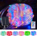Brightown Solar String Lights Outdoor Waterproof, 39FT 100LEDs, Multicolor by Brightown