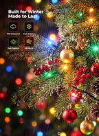 Minetom 6 Pack Solar-Christmas-Lights-Outdoor, Total 236FT, 600 LEDs - Image 3