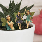 TRUSTTWO 6pcs Miniature Fairies Figurines Accessories Compatible with Outdoor Deco Mini Fairies - Garden Outdoor Ornaments Decor Statue Accessories The New - Image 2