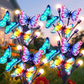 TEDOF 4 Pack Solar Butterfly Outdoor Lights Waterproof for Garden by TEDOF