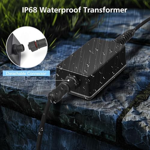 LyLmLe Underwater Pond Light with APP Control & 12V Transformer - Image 7