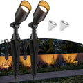 Low Voltage Landscape Spotlights, 3W MR11 LED Bulb 12V 2-Pack by Makergroup