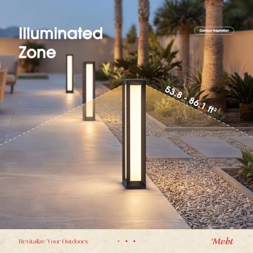 MVBT 31.5" Outdoor Pathway Lights, Waterproof Landscape Path Light Wired - Image 2