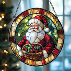 Santa Claus Acrylic Suncatcher by AVAGAN