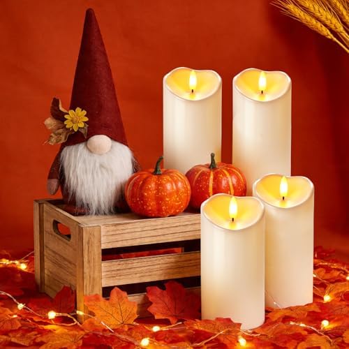 Raycare 6"x3" Outdoor Waterproof Flameless LED Candle with Remote and Timer - Image 4