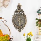 Sungmor Gold Cast Iron Wall Plaque - Classical Lady Relief in French Style - Image 4