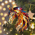 Radiant Horse Mosaic Effect Acrylic Suncatcher - Image 6