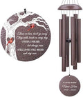 Personalized Sympathy Wind Chime, Cardinal's Wind Chimes, Wind Chimes for Loss of Loved One, Sympathy Gift Loss of Mom, Dad or Loved One by ExtrabilyOfficial