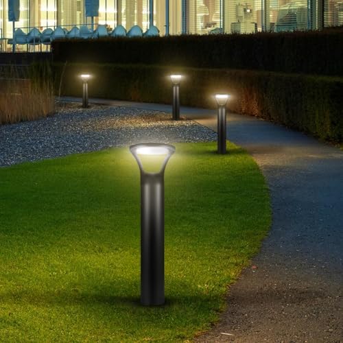 Bollard Light 39", 120-277V, 10/18/25W, 3CCT 3000-5000 Kelvin, UFO - Image 5