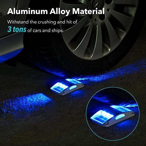 AGPTEK Solar Driveway Lights 12 Pack, Outdoor Deck Dock Marine Waterproof - Image 4