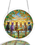 Acrylic Puzzles Suncatcher Window Hanging, 83 Pieces Color Cats Puzzle, Suncatcher for Doors Garden, Mother's Day Christmas Birthday Gifts for Women Men (L - 8.9 * 8.9 in) by NABYSHOP