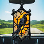 Gothic Raven Acrylic Suncatcher - Image 5
