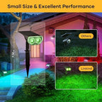 Linkind Halloween Solar Spotlights Outdoor Waterproof Multicolor 6 Pack - Image 3