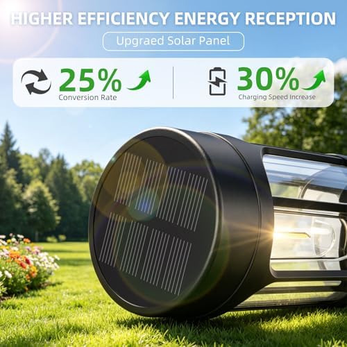 ASMAD 8 Pack Solar Lights Outdoor Waterproof,Auto On/Off - Image 2