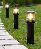 Black Aluminum Bollard Path Lights - IP54 Waterproof, Ideal for Walkway, Patio, Yard & Garden - Image 5
