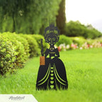 Alice in Wonderland Garden Stakes – Set 2: Queen of Hearts, Spade & Club Knights – Outdoor Decor – RealSteel Original – Rust – Weatherproof American Steel – Made in USA - Image 3