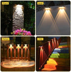 EGOBOO Outdoor Solar Lights for Fence, 12H Runtime, IP65 Waterproof, 6 Pack - Image 6