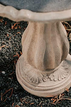 XBrand 51" Outdoor Water Fountain, 3-Tier Garden Waterfall Fountain with Pineapple Finial, Freestanding Patio Decor with Pump, Auto Shut-Off, Fiber Resin Beige - Image 6