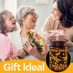 Dragonfly Outdoor Solar Lantern 2pack Waterproof - Christmas Gifts for Outside Lights, Garden Decor for Balcony, Yard and Deck, Gardening Decorations Gifts for Women Mom (Dragonfly 2pack) - Image 3