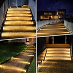 echosari 12 Pack Solar Step Lights for Outside 100 Lumen Ultra Bright - Image 4