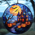 Halloween Gothic Castle Acrylic Suncatcher by AVAGAN