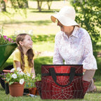 Gardening Tool Bag,Heavy Duty Garden Tote Bag,Portable Oxford Gardening Storage Basket Organizer Handbag with Pockets Handle,Hand Tools Gifts for Outdoor Garden Lawn - Image 6