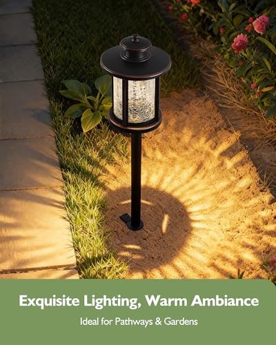 LITFIT Low Voltage Landscape Lighting, 6-Pack LED Pathway Lights Outdoor - Image 2