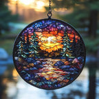 Moutain Range Acrylic Suncatcher by AVAGAN