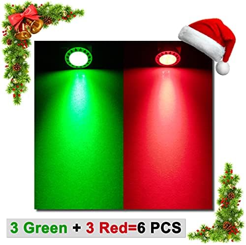 ALIDE Red Green MR16 Led Bulbs 12v Low Voltage for Landscape Christmas - Image 4