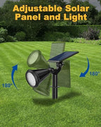 Solar Spot Lights Outdoor Color Changing, 7 Modes/14 LED Outdoor Solar Lights for Yard, Waterproof RGB Multicolor Solar Landscape Spotlights Auto On/Off for Flood, Yard, Tree, Pathway, 4 Pack - Image 5