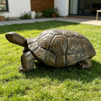 30.5" Tortoise Statue Resin Turtle Garden Sculpture Nature Decor - Image 4