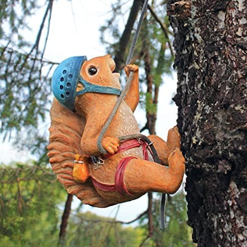 Design Toscano JQ7678 Skyler, The Climbing Squirrel Statue,Full Color - Image 2