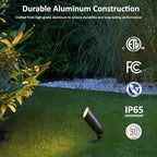 Low Voltage Landscape Spotlights with 5 CCT for Accent Lighting - Image 2
