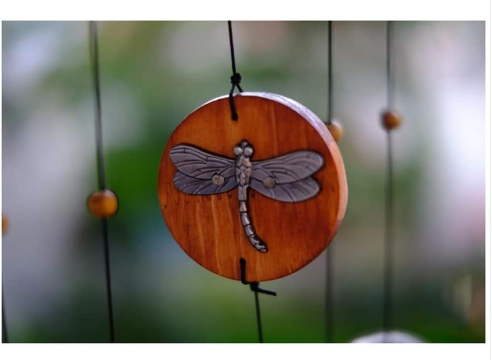 Wind Bell Copper Wind Chimes Feng Shui Bells Home Yard Decoration Outdoor Garden A Great Memorial Wind Bell Outside Tuned Relaxing Soothing Sweet - Image 6