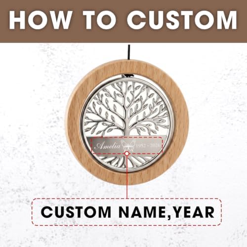 Personalized Memorial Butterfly Wind Chimes Loss of Grandma - Image 2
