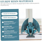 Gothic Resin Gargoyle Statue Garden Decor Figurine for Xmas Halloween - Image 4
