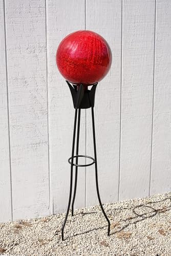 Achla Designs 10" Gazing Globe, Red - Image 6